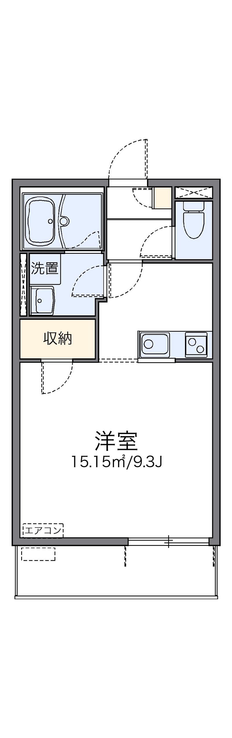 レオネクストグリーンウッド 間取図