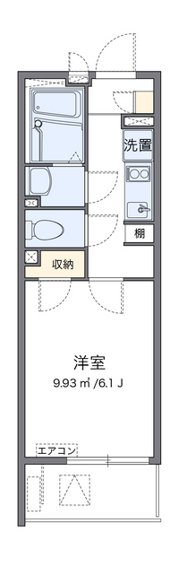 レオネクストヴィーダフォルトナ 間取り図