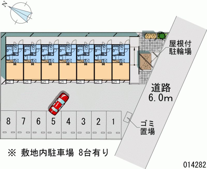 レオパレスセンチュリー 月極駐車場