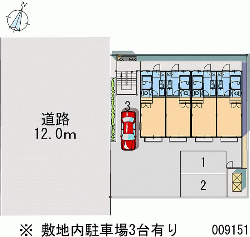 09151 Monthly parking lot