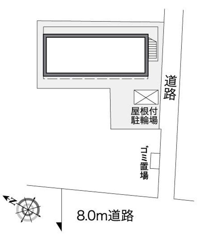 レオパレスドミール 配置図