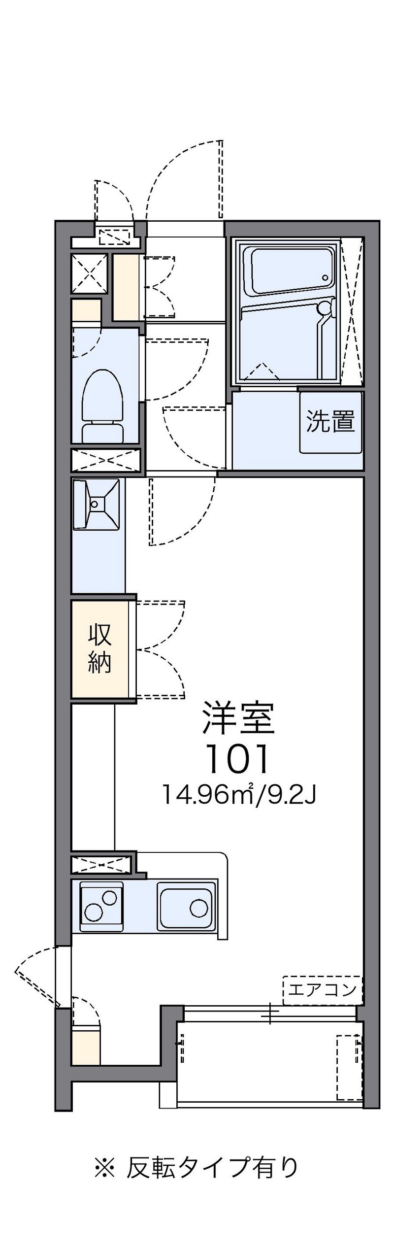 レオネクストオリーブハウスⅥ 間取図