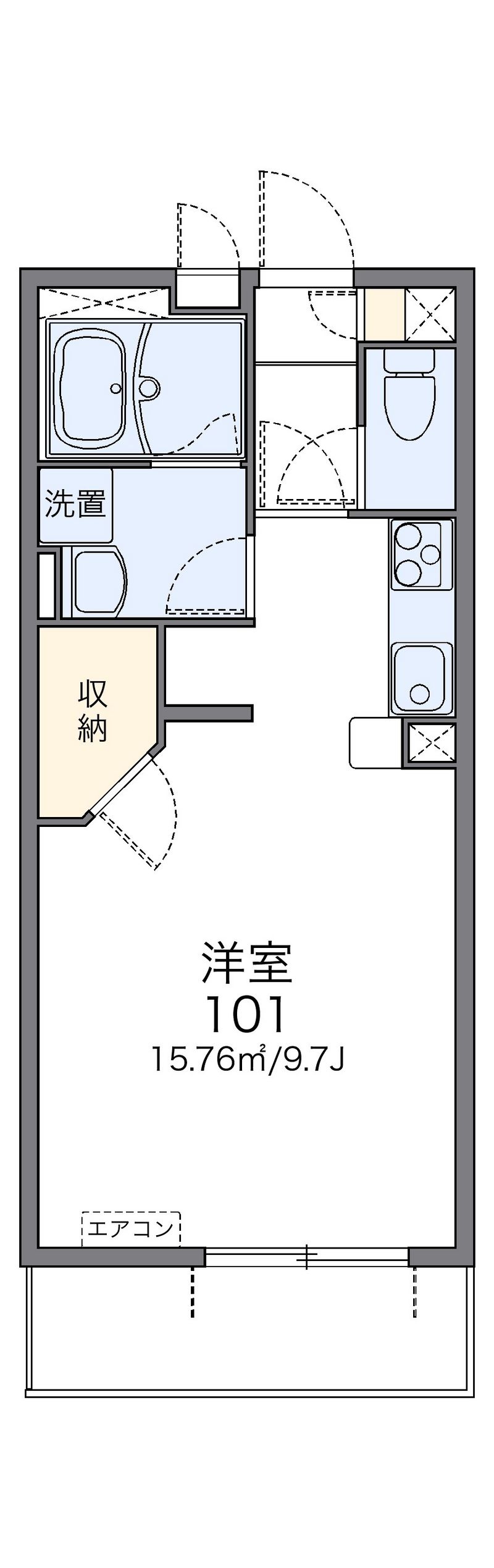 レオネクストフォルテシモ 間取図