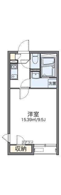 レオネクスト伊豆 間取り図