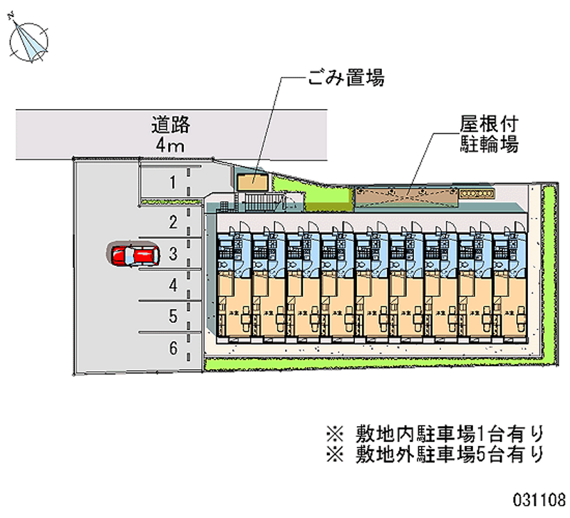 レオパレスＡｙａ 月極駐車場