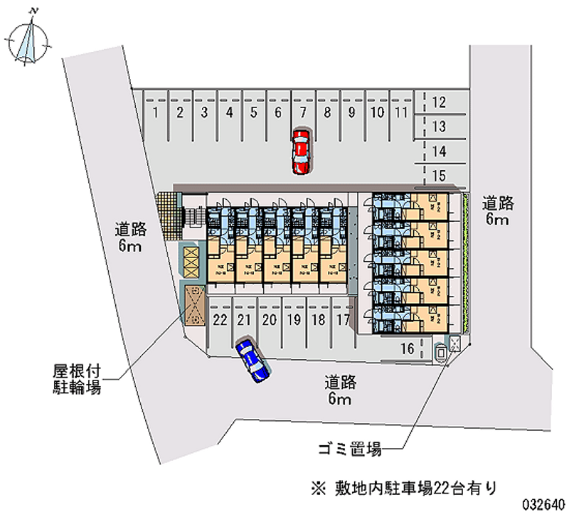 32640 Monthly parking lot