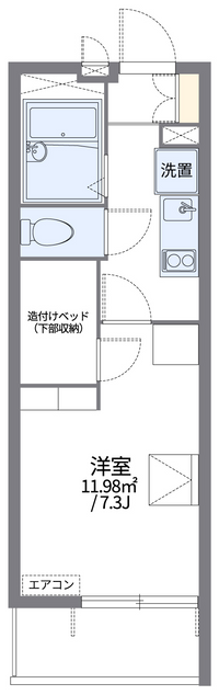 レオパレス宮原 間取り図