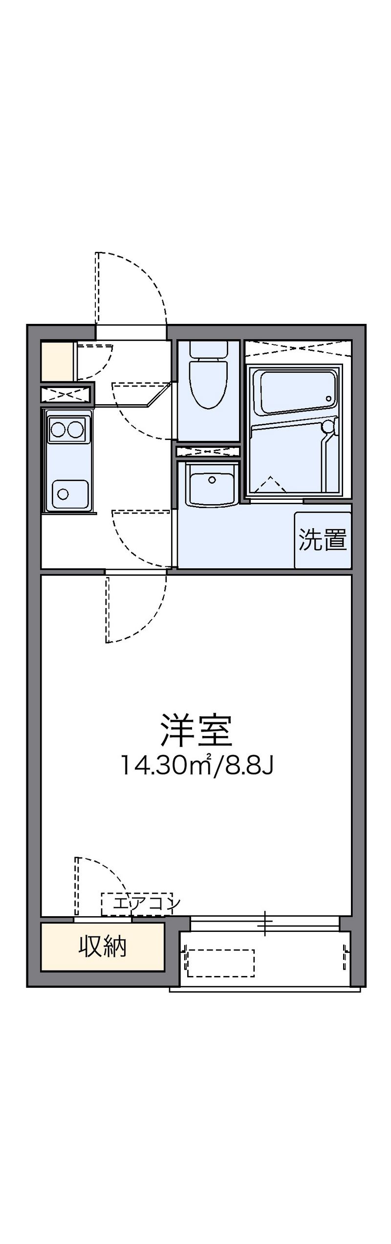 レオネクストアンペルマン 間取図