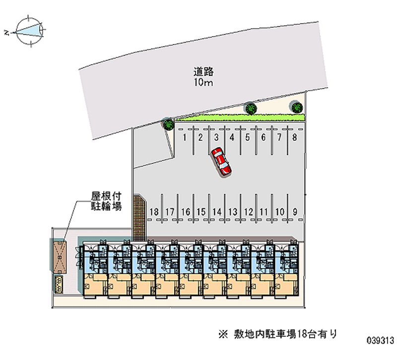 39313 Monthly parking lot