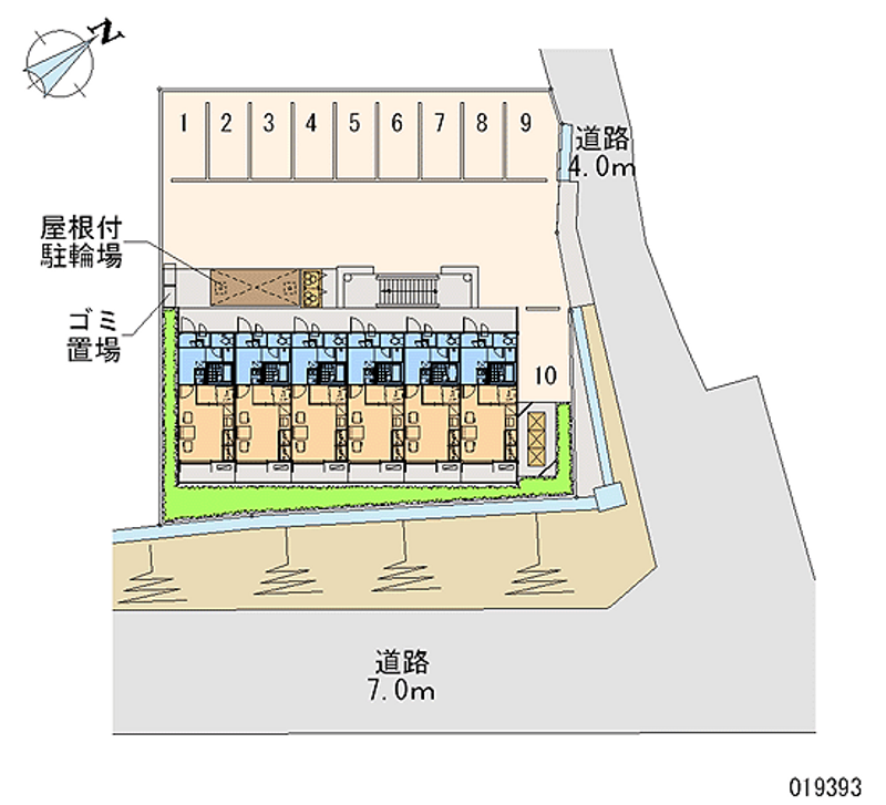 レオパレス青野 月極駐車場