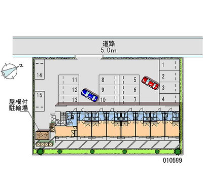 10599 Monthly parking lot