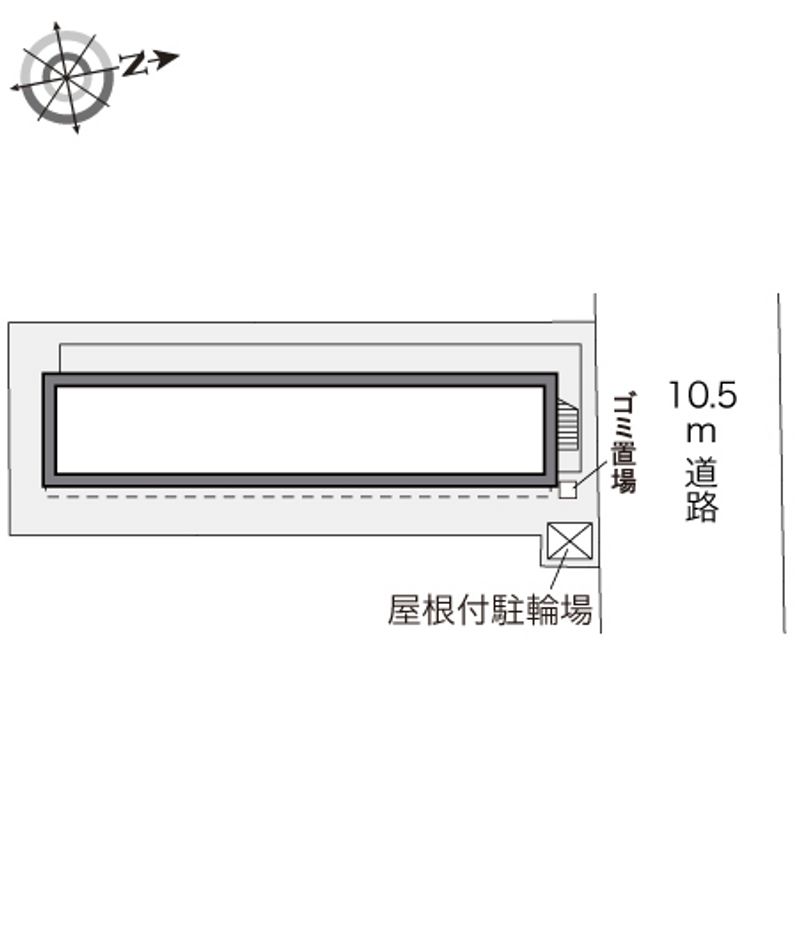 レオパレスＨＩＲＡＹＡＭＡ 配置図