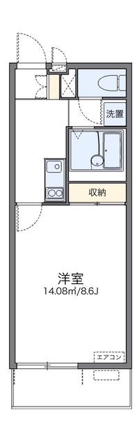 レオネクストリバーシティ本町 間取り図