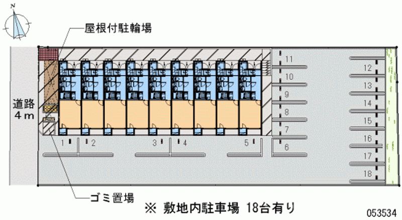 53534月租停車場