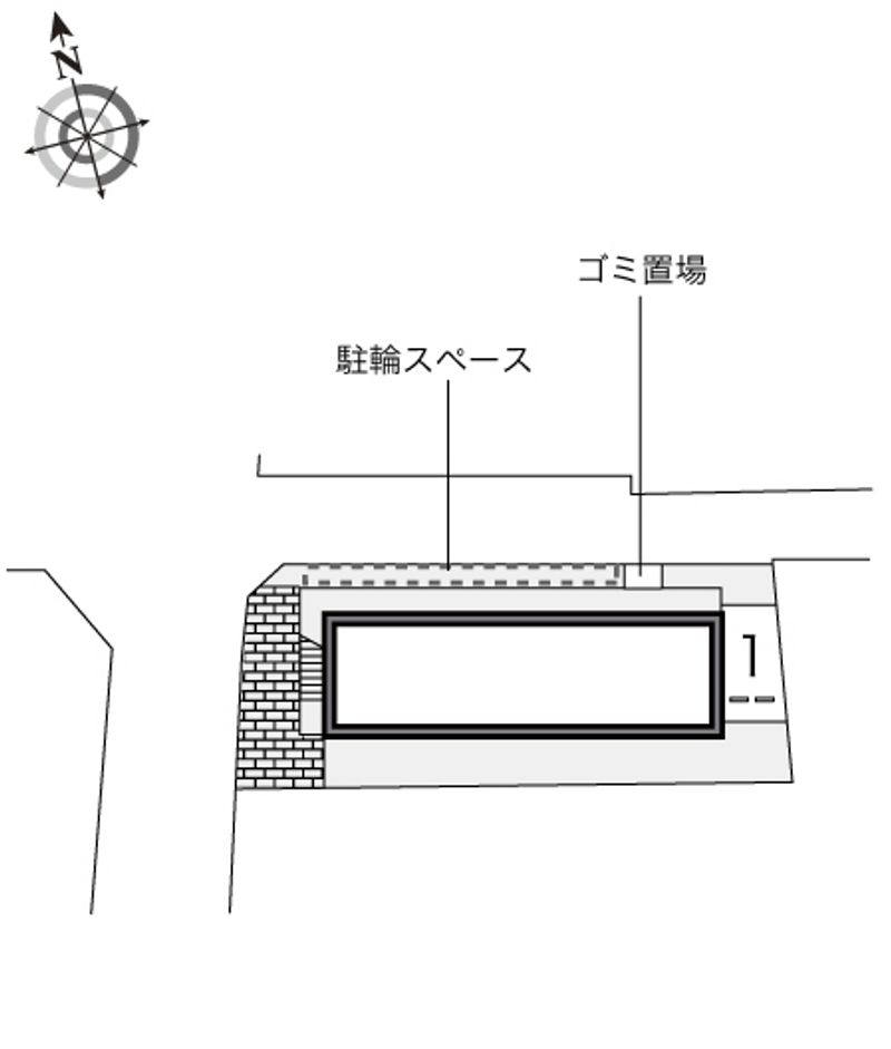 レオパレスしいのき 配置図