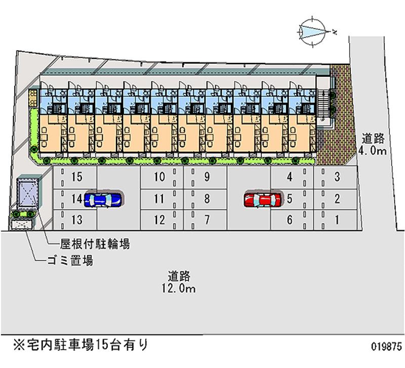 19875 bãi đậu xe hàng tháng