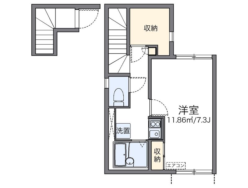 レオネクストライクス豊島園 間取図