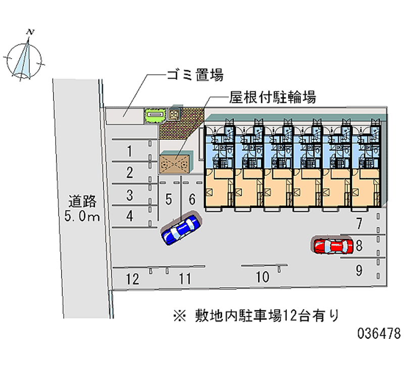 36478 Monthly parking lot