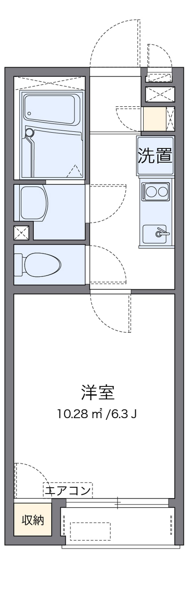 レオネクストＰｒｏｓｐｅｒ 間取図