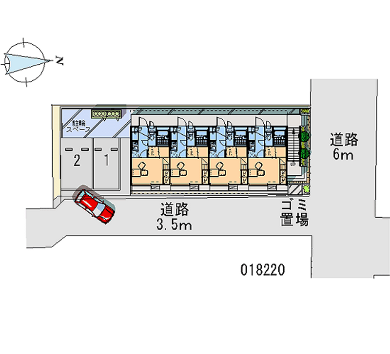 18220 bãi đậu xe hàng tháng