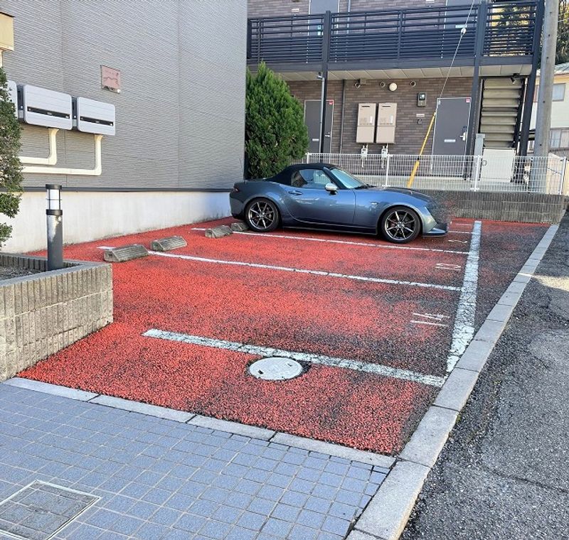 レオパレスパピヨンＢ 駐車場