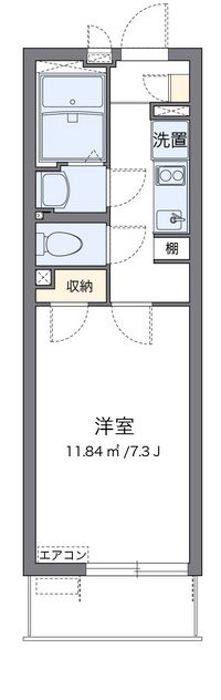 クレイノベルウッドⅡ　広川 間取り図