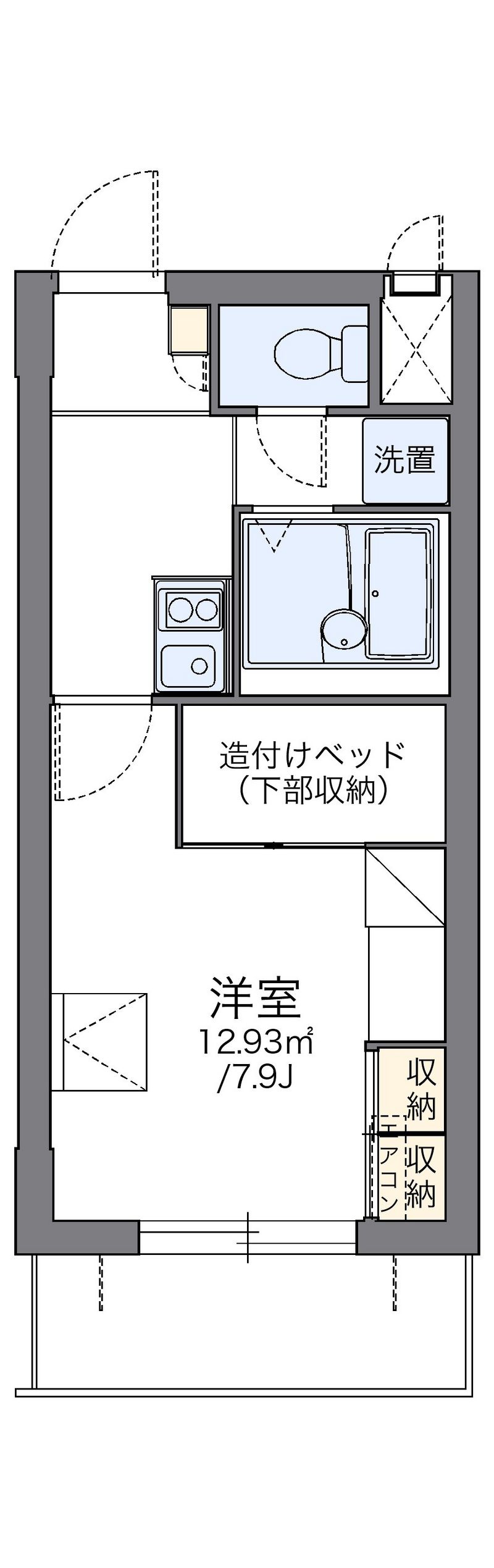 leopalace Hikari Floor plan