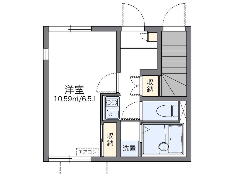 レオネクスト富士見 間取図