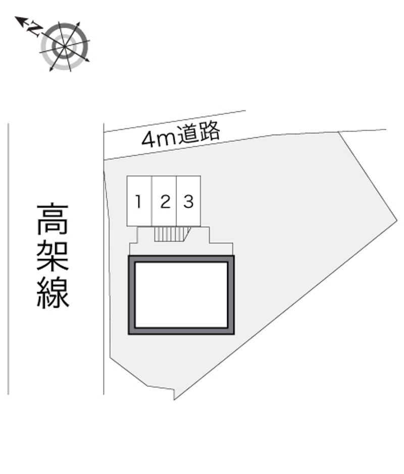 レオパレスＩＴＡＴＳＵ 配置図