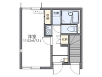 レオネクストＡＲＩＥＴＴＡ 間取り図