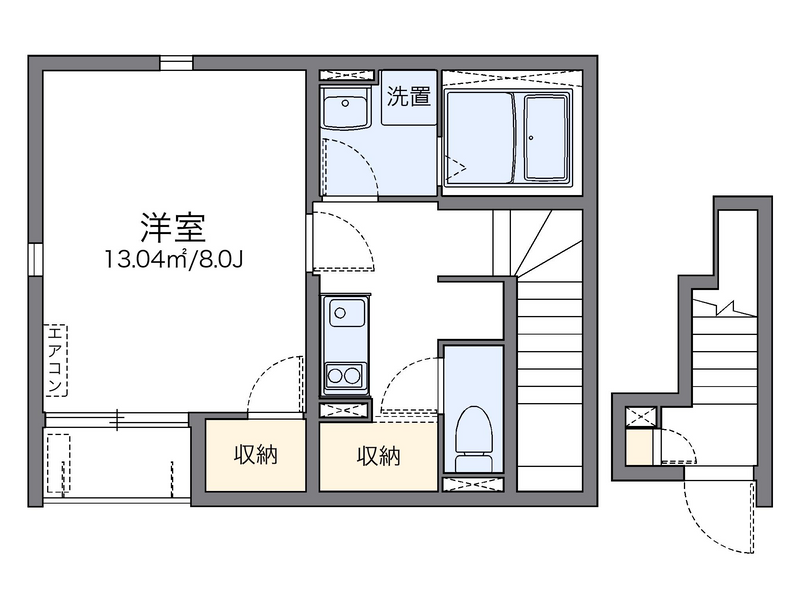 レオネクストＡＳＡＥ 間取図