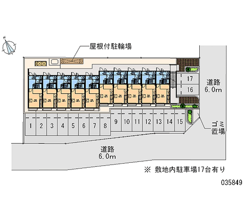 35849 Monthly parking lot