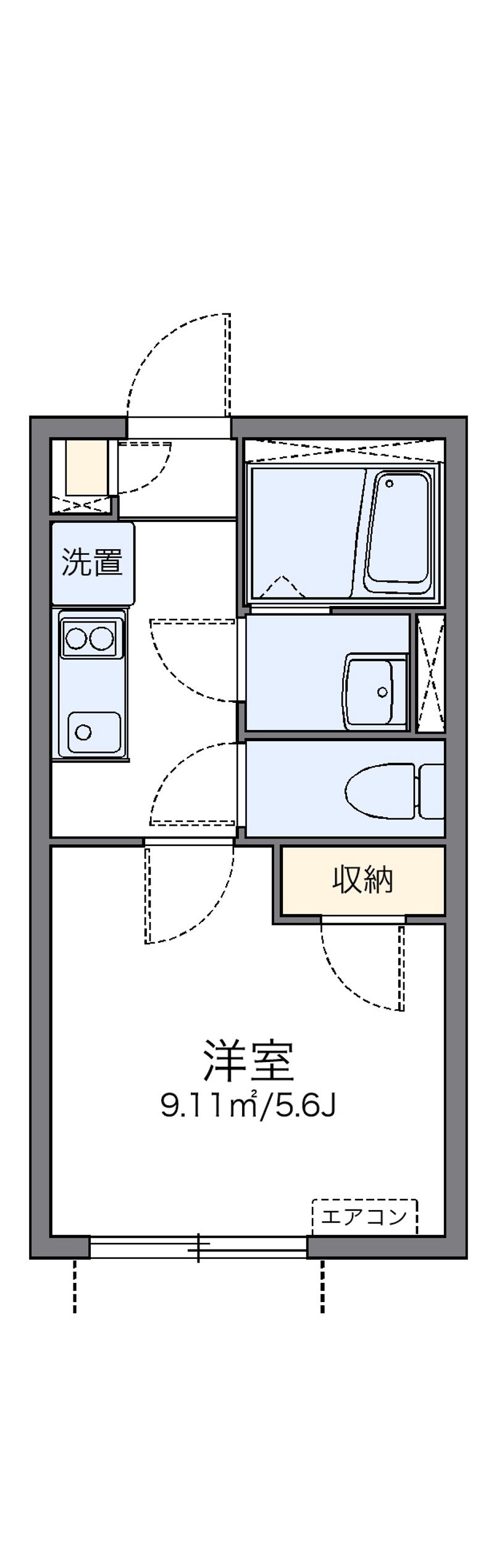 レオネクストマグノリア 間取図