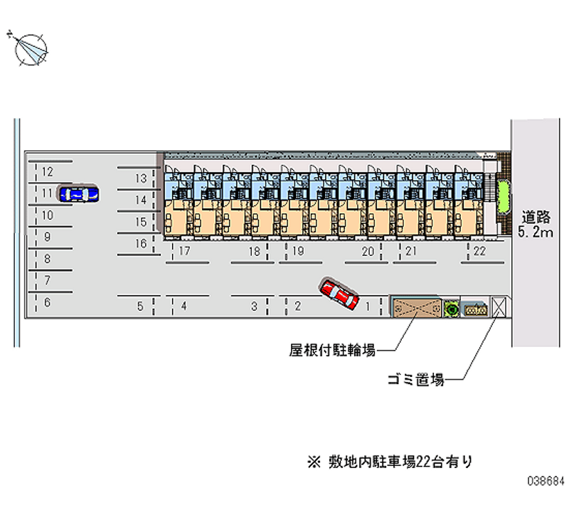 38684 bãi đậu xe hàng tháng