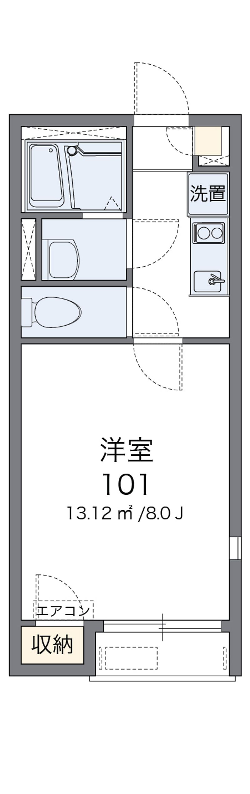 レオネクストメルシー 間取図