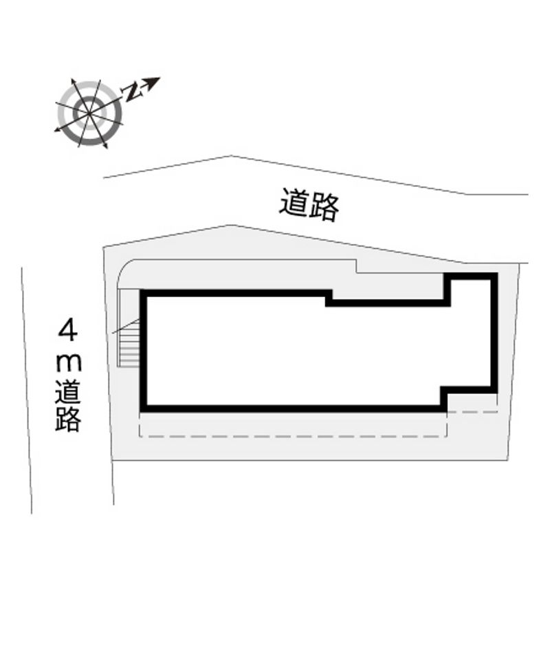 レオパレス加古川第７ 配置図