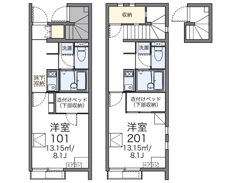 レオネクストＫ＆Ｉ 間取図