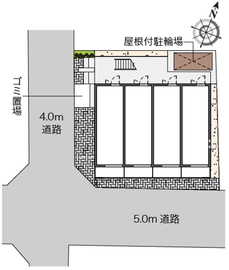 クレイノユニバーサルパレス 配置図