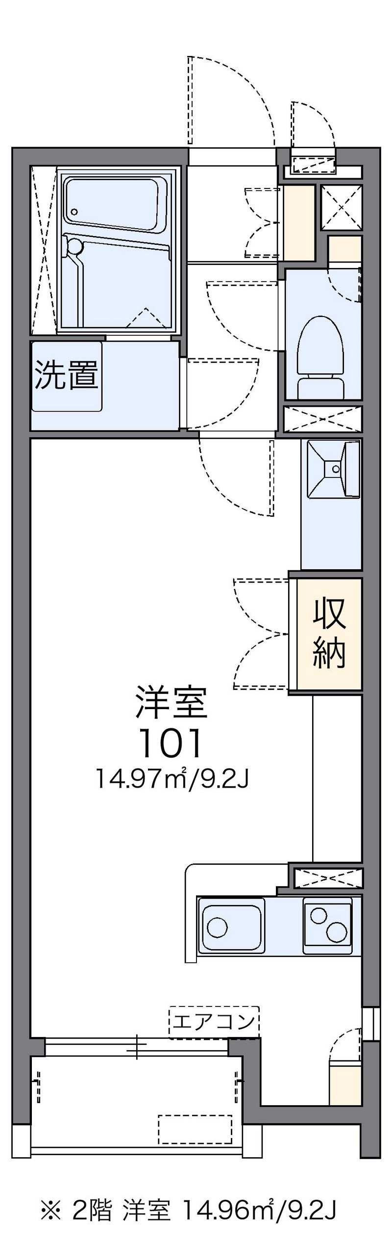 レオネクスト夢追人 間取図