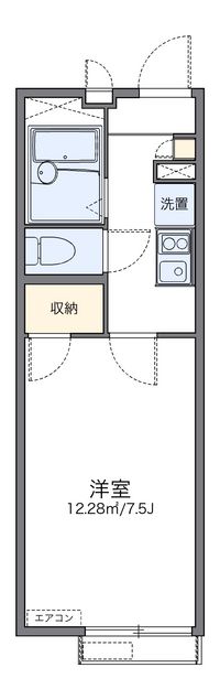 レオパレスプリムローズ 間取り図