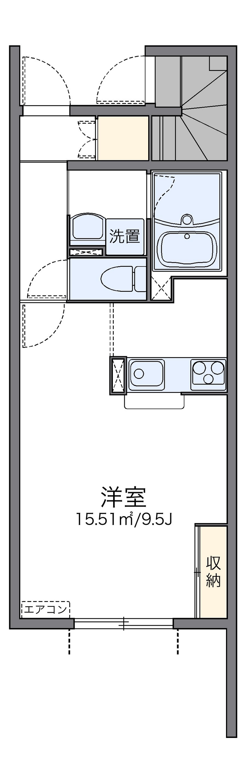 LEONEXT Charmant 21 Floor plan