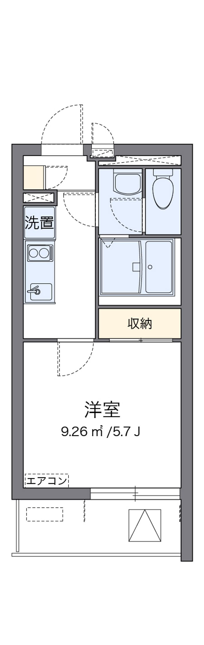 クレイノ森野第一 間取り