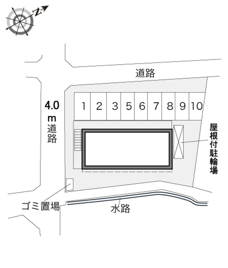 レオパレスルミエール 配置図
