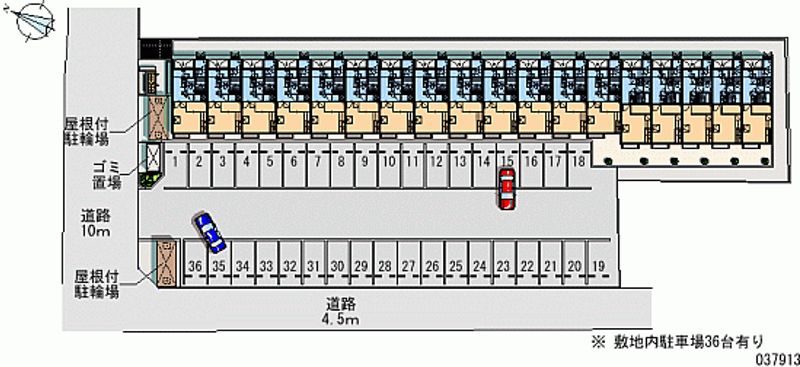 37913 Monthly parking lot