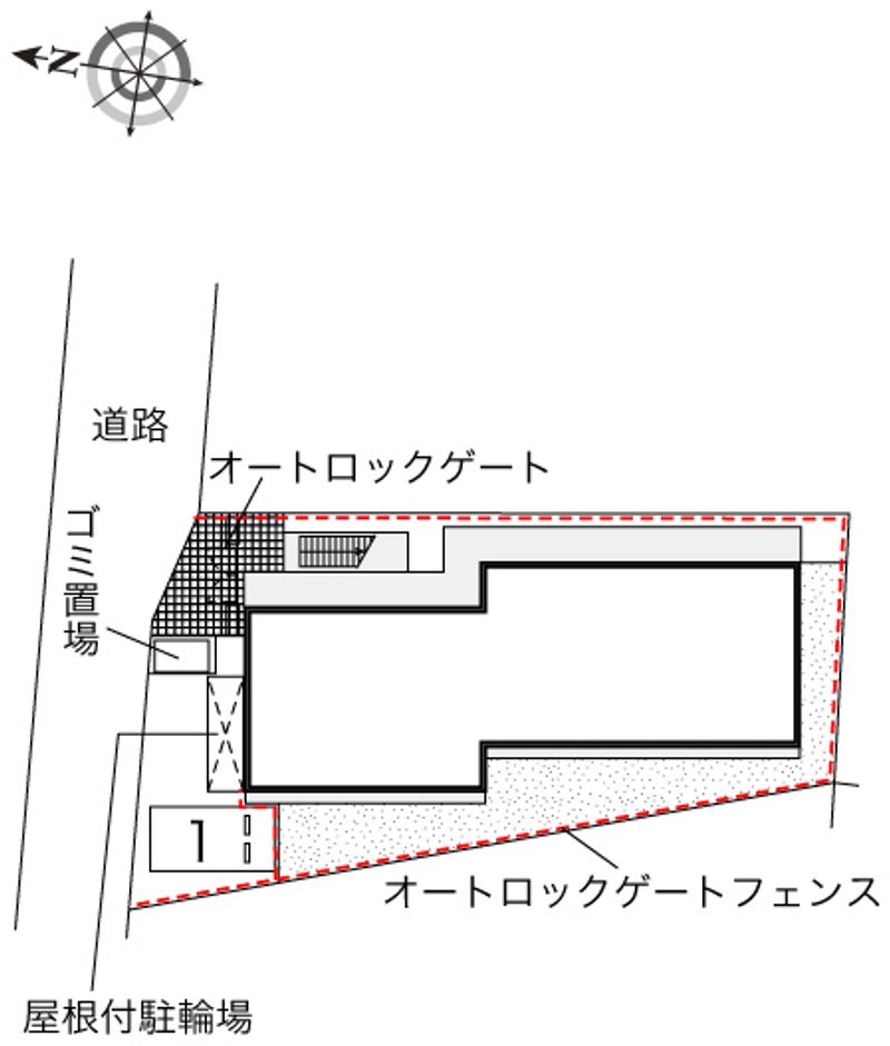 レオパレスレオーノⅢ 配置図
