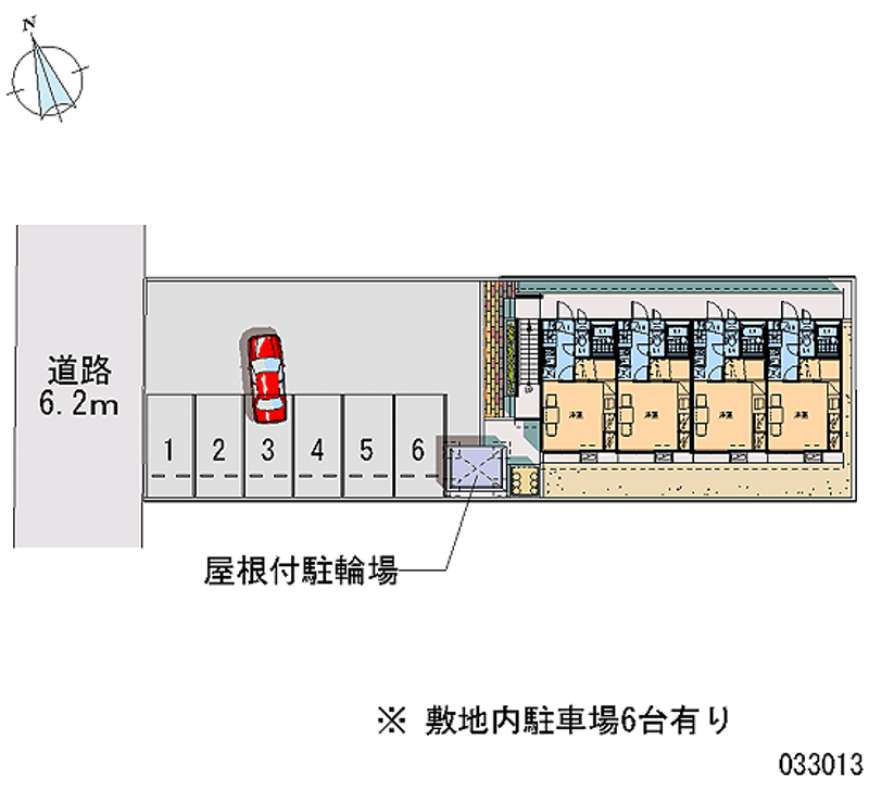 レオパレスホンマチ 月極駐車場