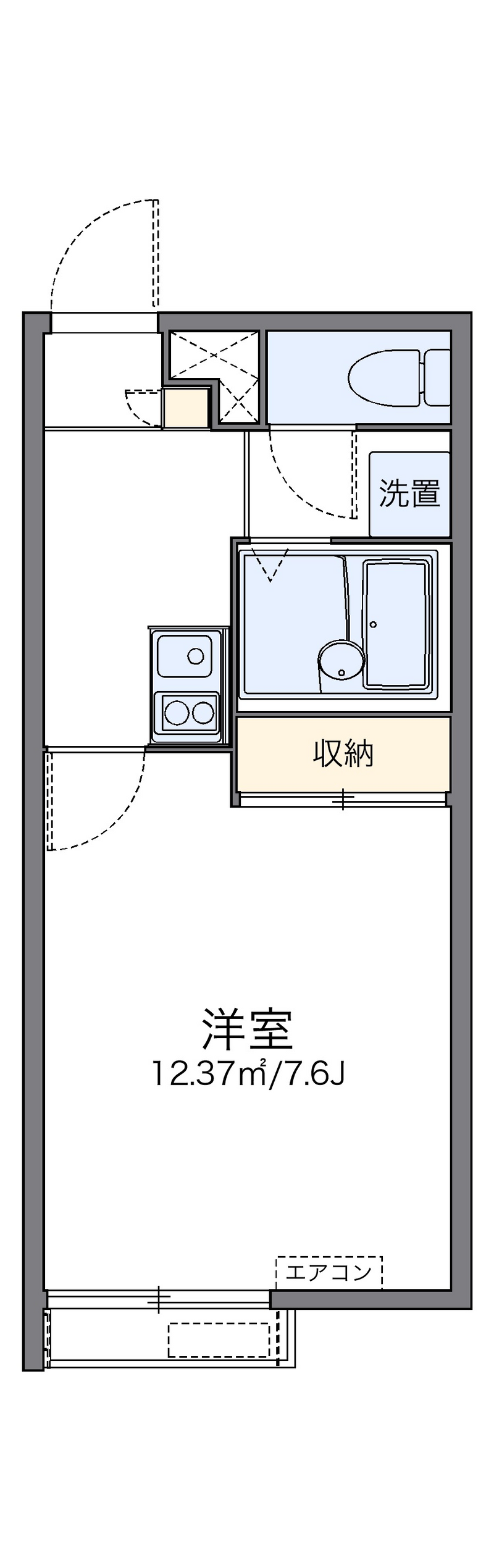 leopalace Emu Eichi Court Floor plan