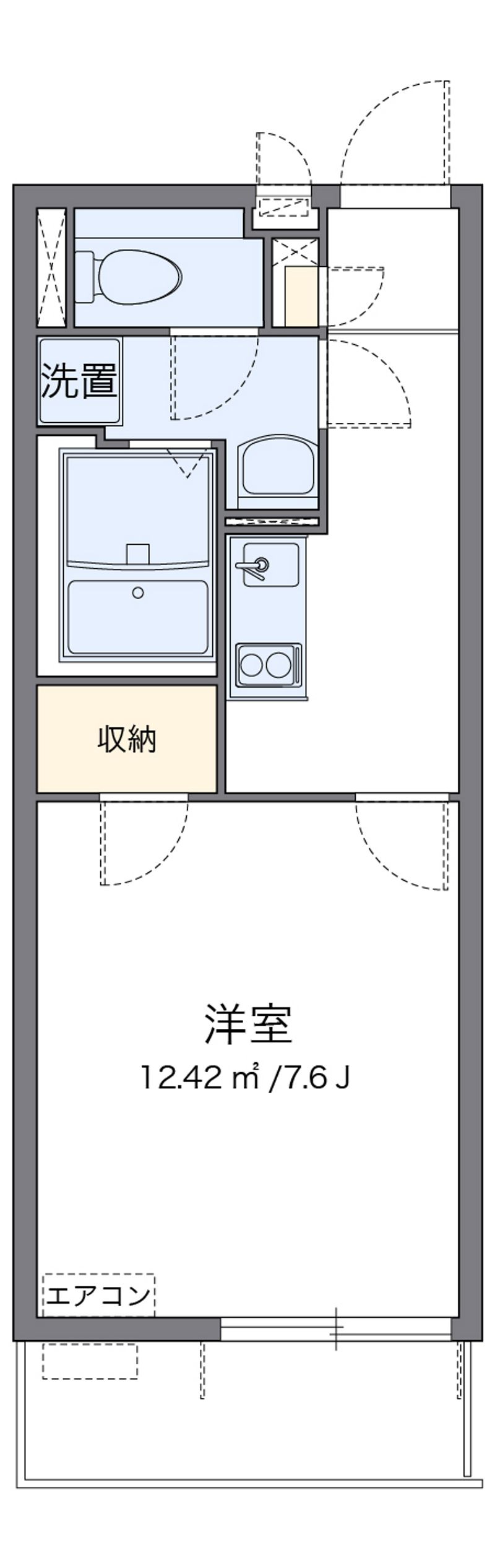クレイノリヴェール 間取図