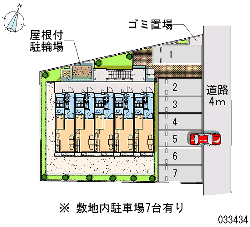 33434 Monthly parking lot