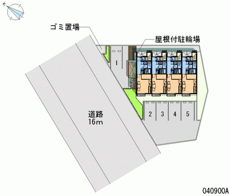 レオパレスゆう裕 月極駐車場